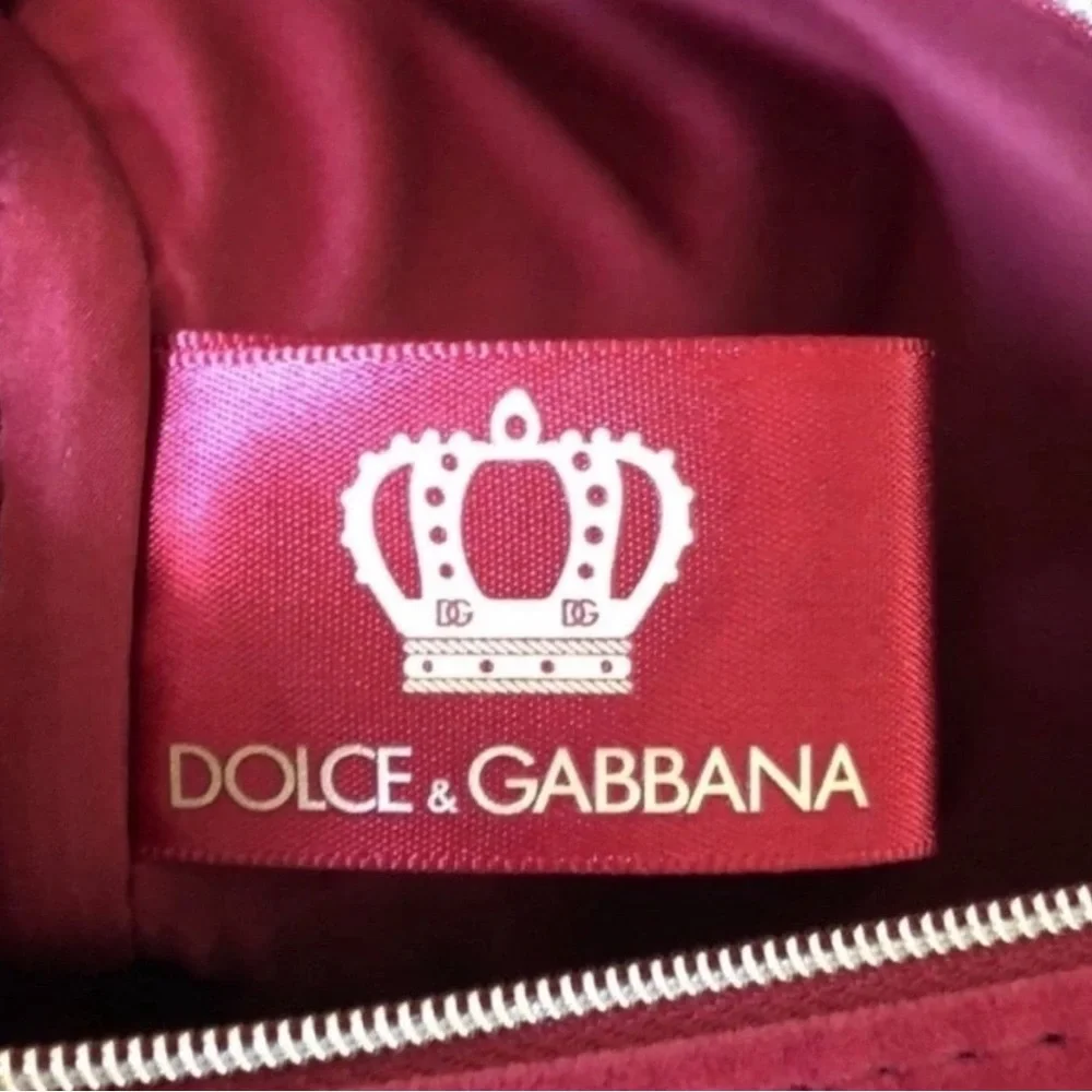 Dolce & Gabbana Rich Red Toiletry Bag - Picture 6 of 7